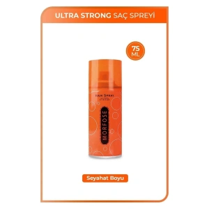 Hubrendy Tedarik Ultra Strong Saç Spreyi 75 ML - Güçlü Tutuş - mrfs