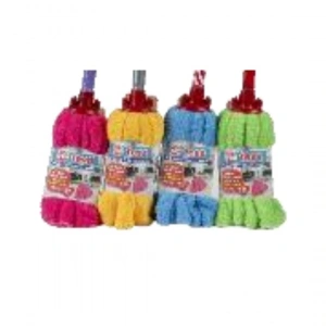 Hubrendy Tedarik Welsoft Renkli Kartelalı Mop