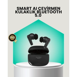 Hubrendy Tekno 135 Dilde Gerçek Zamanlı Çeviri Özellikli TWS Bluetooth Kulaklık