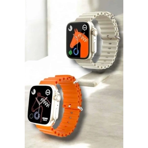 Hubrendy Tekno 49MM Ekranlı, Kan Basıncı ve Adımsayar Özellikli Bluetooth Akıllı Saat