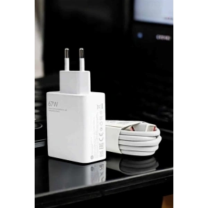 Hubrendy Tekno 67W Şarj Aleti Turbo Hızlı Type-C Şarj