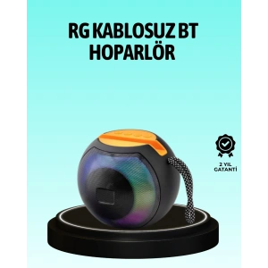 Hubrendy Tekno 8 Saat Çalma Süreli Taşınabilir Bluetooth Hoparlör