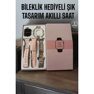 Hubrendy Tekno Akıllı Saat Bileklik Hediyeli Uzun Pil Ömrü GPS Takibi