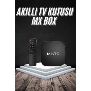 Hubrendy Tekno Akıllı TV kutusu Mx Box Android 7.1 TV kutusu 2.4G Wifi