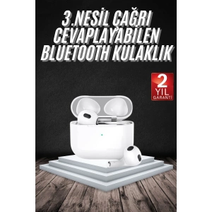Hubrendy Tekno Bluetooth Kulaklık 3. Nesil Ios Android Uyumlu Yeni Nesil Wireless Charge