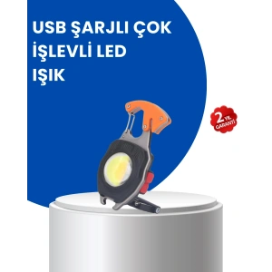 Hubrendy Tekno Çok Modlu LED Işıklı Pratik Anahtarlık
