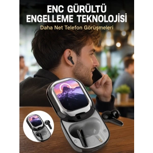 Hubrendy Tekno Dokunmatik Kontrollü Bluetooth Kulaklık – Pods Fine Uyumlu