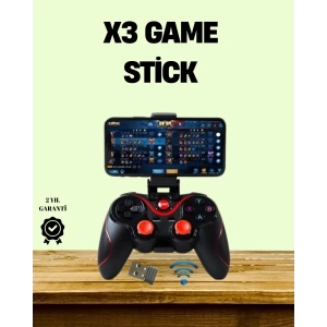 Hubrendy Tekno Ergonomik Tasarımlı Şarjlı Kablosuz Gamepad