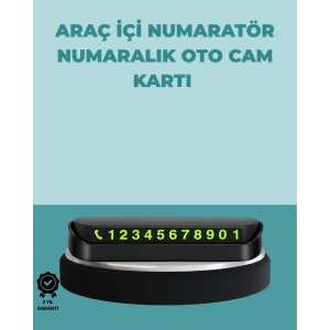 Hubrendy Tekno Fosforlu Numara Göstergesi