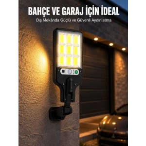 Hubrendy Tekno Hareket Algılamalı Dış Mekan Lamba Konforlu Aydınlatma Yeni Nesil