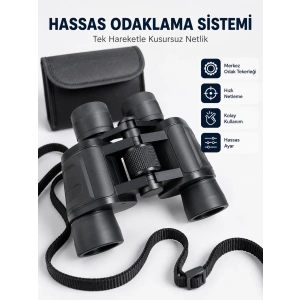 Hubrendy Tekno HD Optik Mercekli 20x Dürbün Net Görüş Ergonomik Kauçuk Gövde Aksesuar Setli