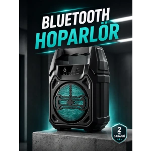 Hubrendy Tekno Kablosuz 6.5 İnç TWS Bluetooth Hoparlör