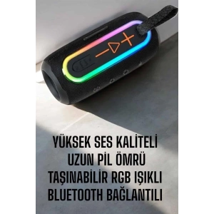 Hubrendy Tekno Kablosuz Bluetooth Hoparlör Taşınabilir