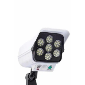 Hubrendy Tekno Kamera Görünümlü Led Lamba Dönebilen Bahçe Aydınlatması Duvar Lambası