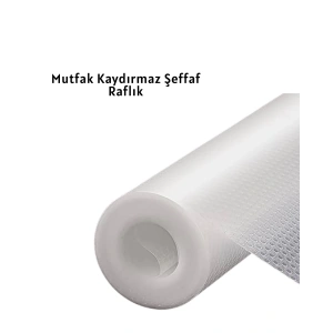 Hubrendy Tekno kaydırmaz şeffaf raflık