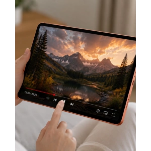 Hubrendy Tekno Klavyeli Android Tablet PC Seti Kalemli Kılıflı Çok Fonksiyonlu Paket