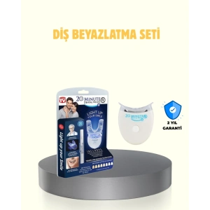 Hubrendy Tekno LED Işıklı Profesyonel Diş Beyazlatma Seti