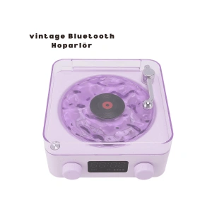 Hubrendy Tekno Retro Bluetooth Hoparlör MOR