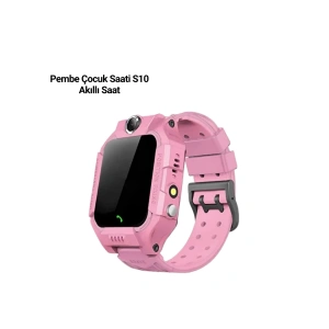 Hubrendy Tekno S10 AKILLI SAAT PEMBE