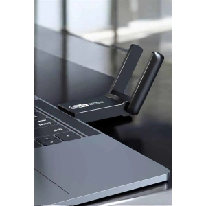Hubrendy Tekno Wifi Adaptör Çift Bantlı Kablosuz Wifi Adaptörü