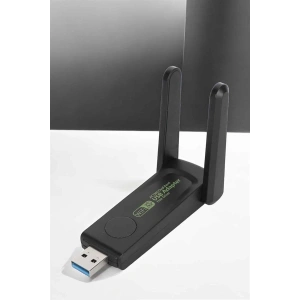 Hubrendy Tekno Wifi Alıcı Wifi Adaptörü USB Girişli 3.0