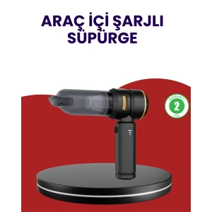 Hubrendy Tekno Yüksek Performanslı Araç İçi El Süpürgesi