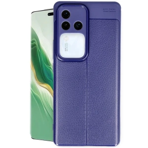 Hubrendy Bez Vivo V30 5G Kılıf Auto Focus Kapak - Lacivert