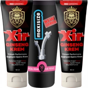 Hubrendy Bez Xir Delaycream 50 ml 2 Adet + Maxi Size Cream 50 ml Erkeğe Özel Set