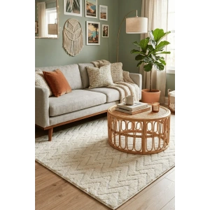 Hubrendy Bez YoudayHomeCollection MODA Model Oturma Odası Halısı