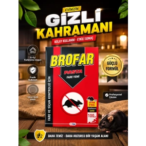 Pasta 100 gr Güçlü Formül Fare ve Sıçan Kontrol Ürünü