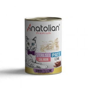 Premium Somonlu Ezme Kısırlaştırılmış Kedi Konservesi 400 Gr