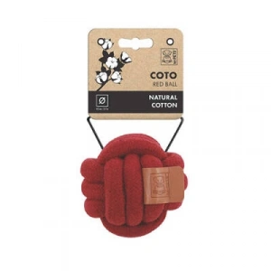 Red Ball Örgü Top Köpek Oyuncağı 9,5 Cm