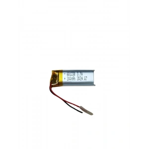 Sertec 601230 3.7v 200 Mah Li-polymer Pil (devreli/1.5a)