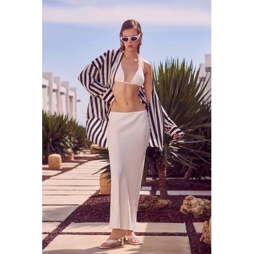 A-Kesim Verev Etek Ekru