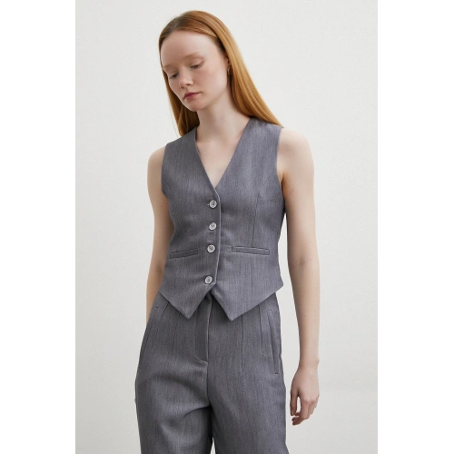 Astarlı Kuplu Yelek Antirasit