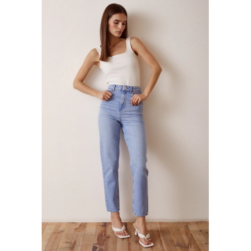 Dar Paça Denim Jean Mavi