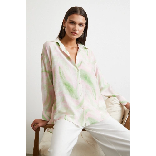 Deniz Esintisi Gömlek Pembe