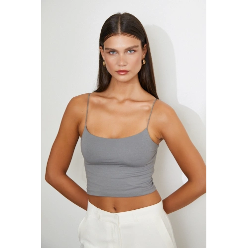 Lastik Askılı Top Gri