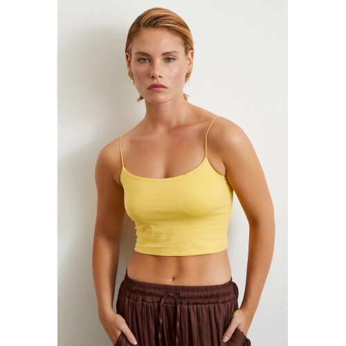 Lastik Askılı Top Sarı