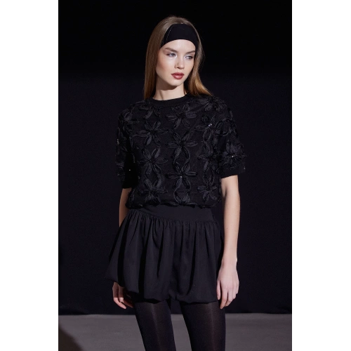 Mini Balon Etek Siyah