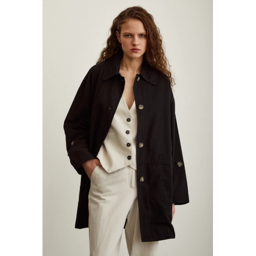 Torba Cepli Trençkot Siyah