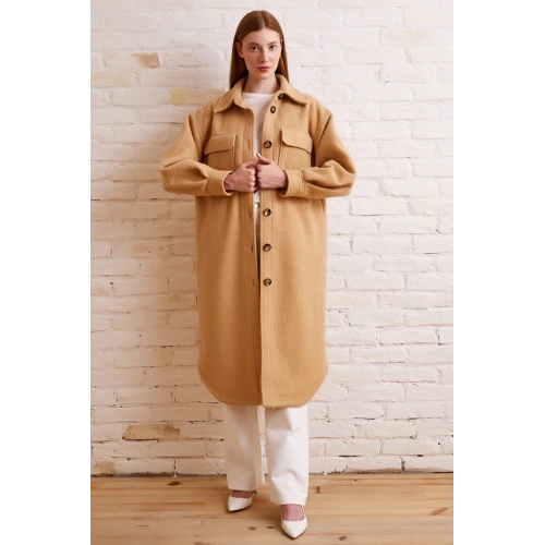 Uzun Bürümcük Kaban Bej