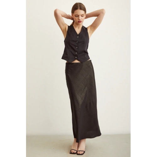 Varaklı Verev Etek Varak