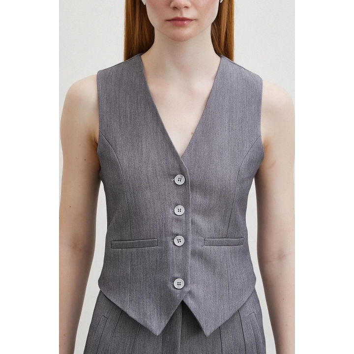 Astarlı Kuplu Yelek Antirasit