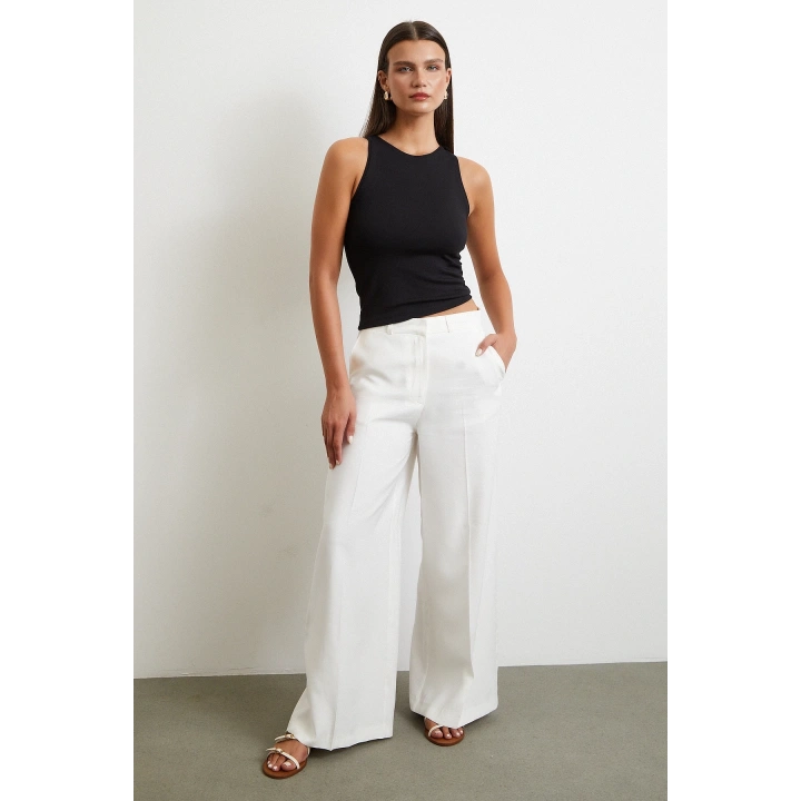 Basic Crop Top Siyah