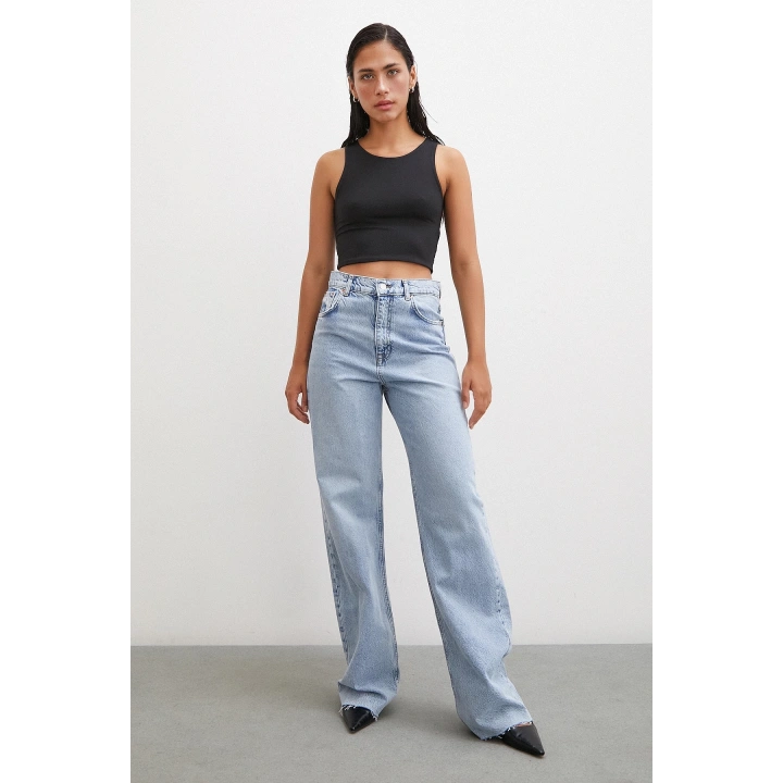 Basic Crop Top Siyah