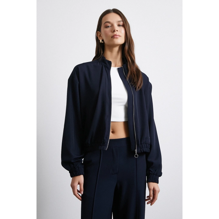 Bomber Ceket Lacivert