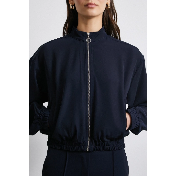 Bomber Ceket Lacivert