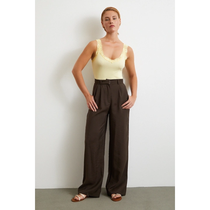 Dantel Askılı Top Sarı