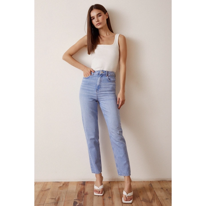 Dar Paça Denim Jean Mavi